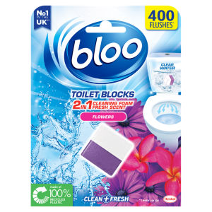 3in1 Anti-Clogging Toilet Block - Flowers 50g