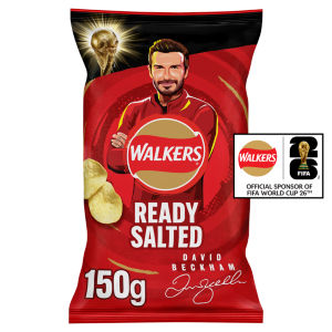 Walkers Legendary Ready Salted Potato Crisps 150g
