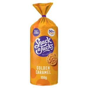 Snack a Jacks Caramel Jumbo Rice Cakes