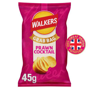 Walkers Prawn Cocktail Grab Bag Crisps 45g