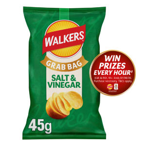 Walkers Salt & Vinegar Sharing Bag Crisps