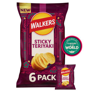 Walkers Baked Cheese and Onion 6x25g