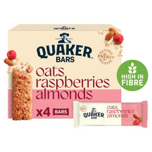 Oats Raspberries and Almonds Oat Cereal Bar Multipack 4x40g