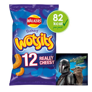 Walkers Wotsits Cheese Multipack Crisps 12x16.5g