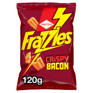 Smiths Frazzles Bacon Sharing Bag Crisps 120g