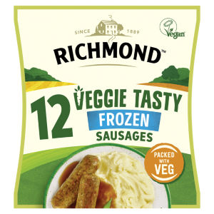12 Veggie Tasty Vegetarian Sausages 456g