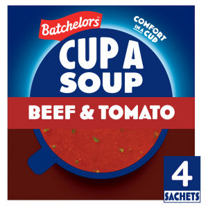 Cup a Soup Beef & Tomato 4 Instant Soup Sachets 88g