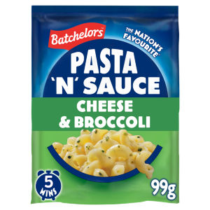 Batchelors Pasta 'n' Sauce American Style Mac 'n' Cheese Bacon Flavour Pasta Sachet 99g