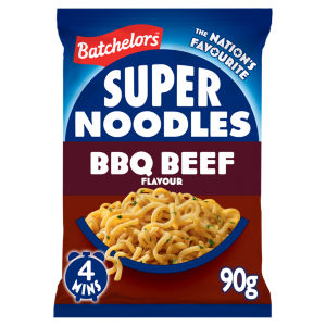 Super Noodles BBQ Beef Flavour Instant Noodle Block 90g