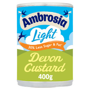 Light Low Fat & Reduced Sugar Custard Dessert Can 400g