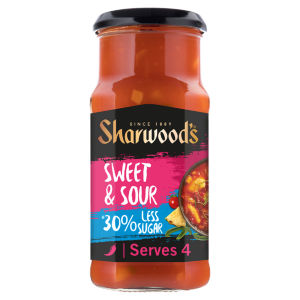Sharwood's Reduced Sugar Sweet and Sour Stir Fry Cooking Sauce