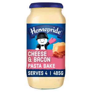 Homepride Cheese & Bacon Pasta Bake Sauce