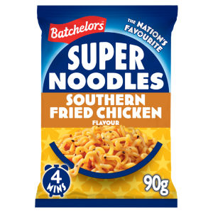 Super Noodles Southern Fried Chicken Flavour Noodle Block 90g