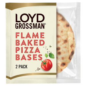 Loyd Grossman Flame Baked Pizza Bases x2