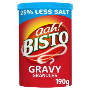 Reduced Salt** Chicken Gravy Granules 190g