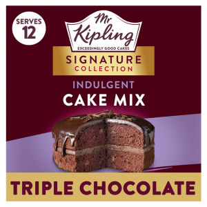Indulgent Cake Mix Triple Chocolate 416g