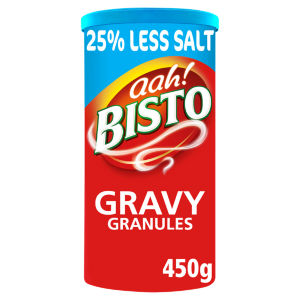 Bisto Reduced Salt Gravy Granules Beef 450g