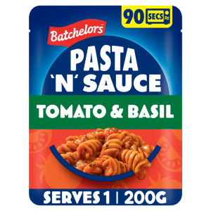 Batchelors Pasta N Sauce Microwave Ready Meal Tomato and Basil Pasta