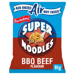 Super Noodles Air Dried Low Fat BBQ Beef Flavour Instant Noodles 81g
