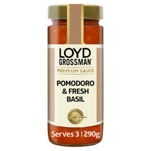 Loyd Grossman Pomodoro, Mascarpone & Wild Garlic Tomato Pasta Sauce 290g