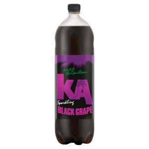 Sparkling Grape Flavoured Fizzy Drink 2L Bottle