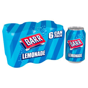 Lemonade 6 Pack Flavoured Fizzy Drink 6 x 330ml Cans