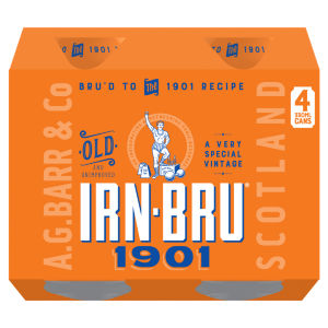 IRN-BRU 1901 Soft Drink Cans 4 x 330ml