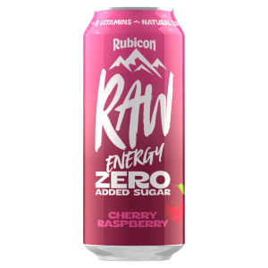 Raw Energy Zero Added Sugar Cherry Raspberry 500ml