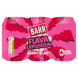 Flava Explosion Peach Punch 6 x 330ml