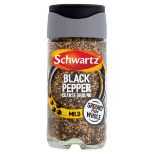 Black Pepper Mild Coarse Ground 33g