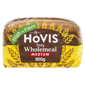 Hovis Wholemeal Tasty Medium Bread 800g