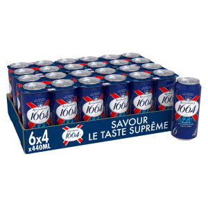 Kronenbourg 1664 Biere Beer Lager 4x440ml Cans