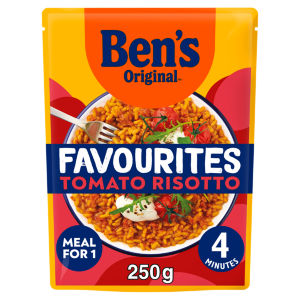 Favourites Risotto Tomato and Italian Style Herbs Microwave Rice Meal 250g