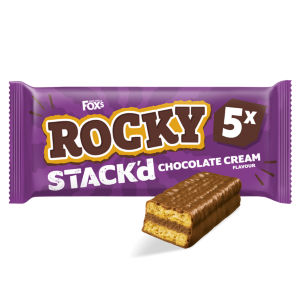 Fox's Biscuits Rocky STACK'd Vanilla Cream Flavour Biscuit Bars