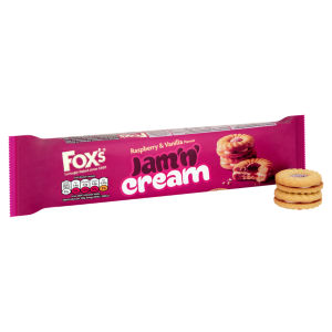 Fox's Jam Sandwich Cream Biscuit 150G