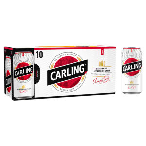 Carling Original Lager Beer 10 x 440ml