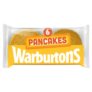 Warburtons Soft Pancakes 6 Pack