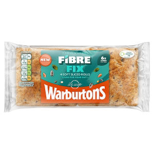 4 Fibre Fix Soft Sliced Rolls