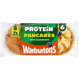 Warburtons 6 Protein Pancakes with Blueberry