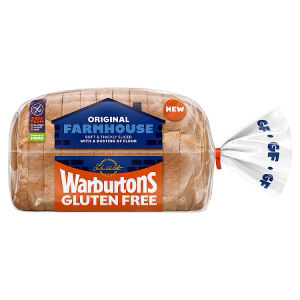 Warburtons Gluten Free Original Farmhouse White Bread 360g
