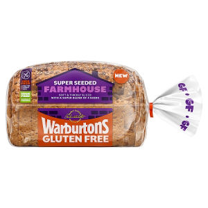 Warburtons Gluten Free Super Seeded Farmhouse Loaf