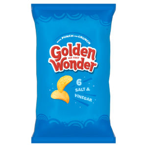 Golden Wonder Ringos Salt & Vinegar 6 Pack