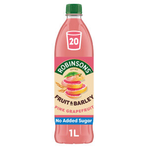 Fruit & Barley with Vitamins Pink Grapefruit Squash 1L