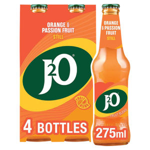 J2O Orange & Passion Fruit 4 Cans