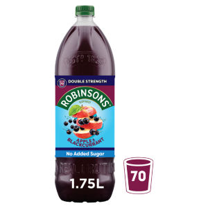 Robinsons Double Strength Apple & Blackcurrant Squash