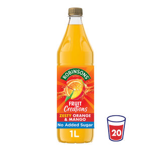 Robinsons Fruit Creations Orange & Mango No Added Sugar