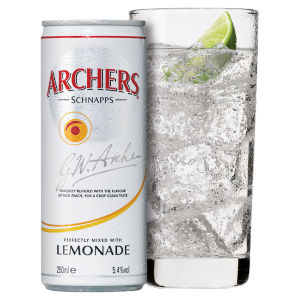 Archers and Lemonade Ready to Drink 250ml