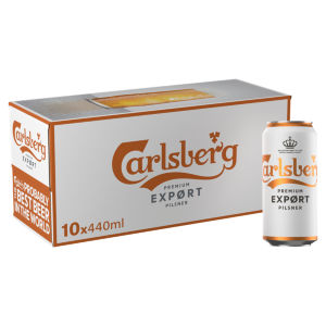 Export Lager Beer 10 x 440ml Cans