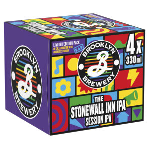 Brooklyn Brewery Stonewall Inn Session IPA 4.3% Beer Cans 4x330ml