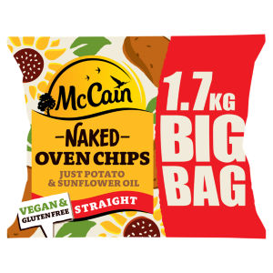 MCCAIN NAKED OVEN CHIPS CRINKLE CUT 1.7KG